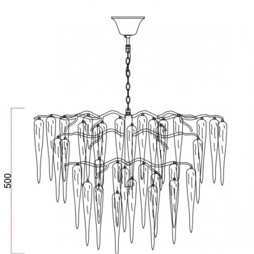 Подвесная люстра  86-80028