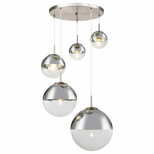 Подвесной светильник Toplight Glass TL1203H-05CH Подвесной светильник Toplight Glass TL1203H-05CH