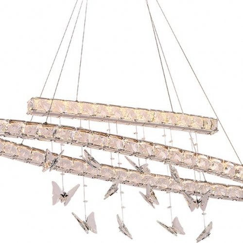 Подвесной светильник Newport 8120 8120/120 oval chrome