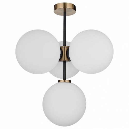 Люстра на штанге 33 идеи S32WH CHN800S.04.17ABL.ASB-S32WH