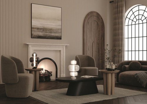 Интерьерная настольная лампа Maytoni Atmos MOD364TL-L15B3K