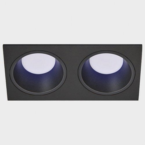 Точечный светильник Italline IT08-8013 black 4000K 2 шт + IT08-8015 black