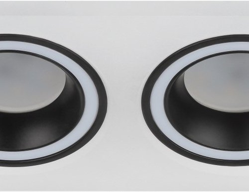 Встраиваемый светильник ЭРА DK92 WH/BK Б0054363 Встраиваемый светильник ЭРА DK92 WH/BK Б0054363