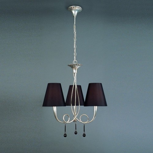 Подвесная люстра Mantra Paola Silver Painting 3532