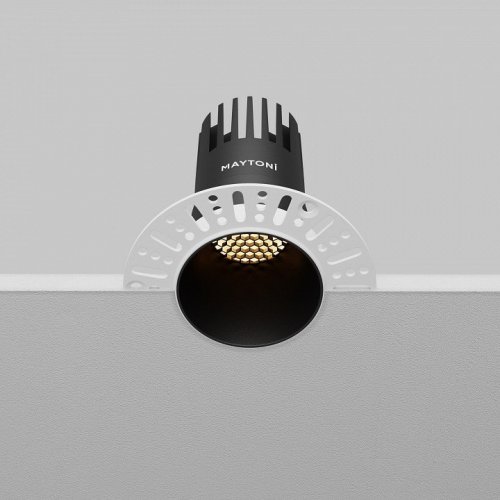 Точечный светильник Maytoni Dip DL120-10W-2.7K-TRS-B