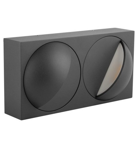 Настенный светильник уличный Oasis Light SIDNEY LED W2096-2-3K Gr