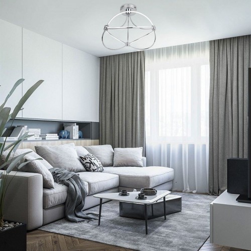 Потолочная люстра Eurosvet Petto 90246/6 хром Smart Потолочная люстра Eurosvet Petto 90246/6 хром Smart