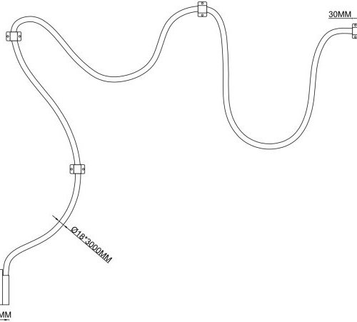 Настенно-потолочный светильник Arte Lamp Klimt A2850PL-32BK