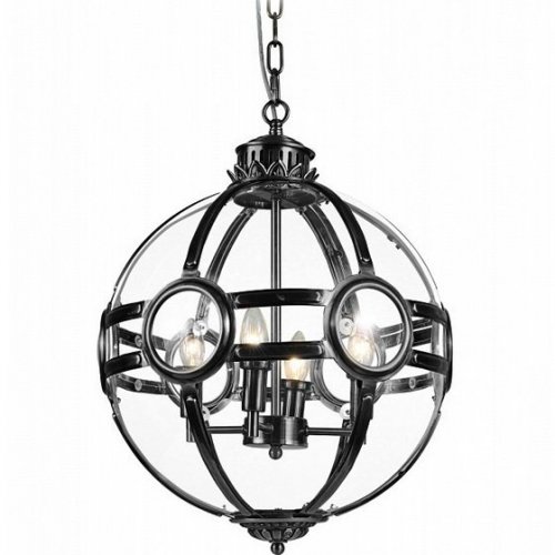 Подвесная люстра DeLight Collection Hagerty KG0516P-3 black