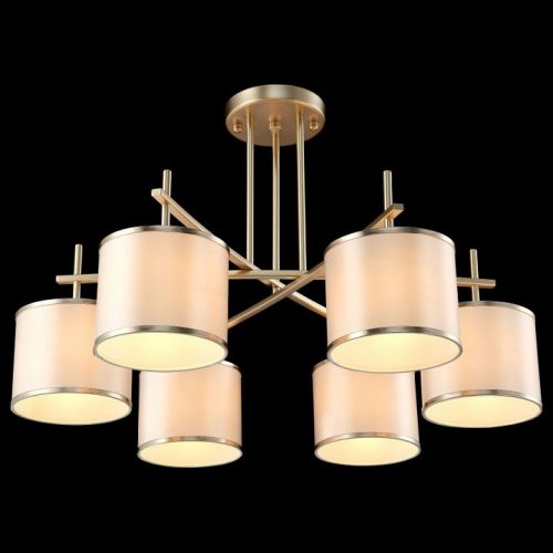 Потолочная люстра Crystal Lux Sergio PL6 Gold
