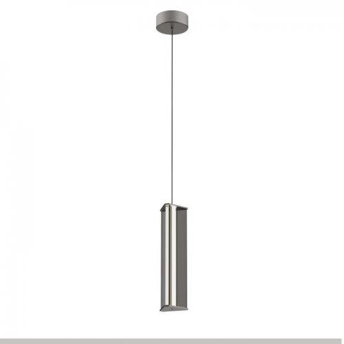 Подвесной светильник MD24001031 MD24001031-1B nickel/grey