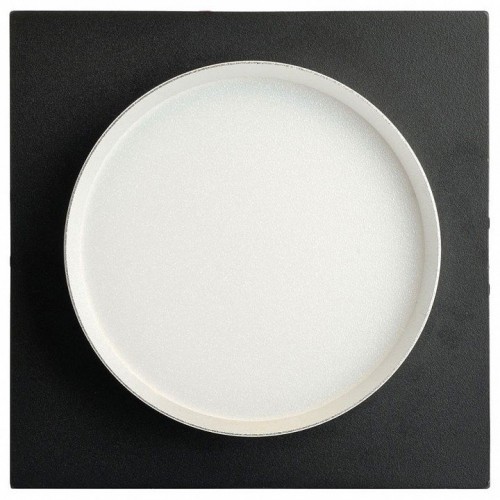 Светильник встраиваемый Feron DL506 потолочный GX53 черный + серебро квадрат 51363