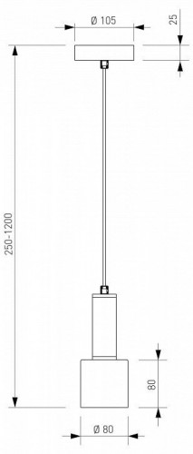 Подвесной светильник Eurosvet Marba 304055