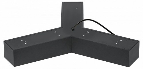 Подвесной светодиодный светильник Geometria ЭРА Igrek SPO-141-B-40K-028 28Вт 4000К черный Б0050567