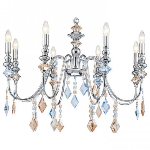 Подвесная люстра Lucia Tucci Maya 4450.8 Chrome