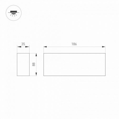 Точечный светильник Arlight 031860 Точечный светильник Arlight 031860