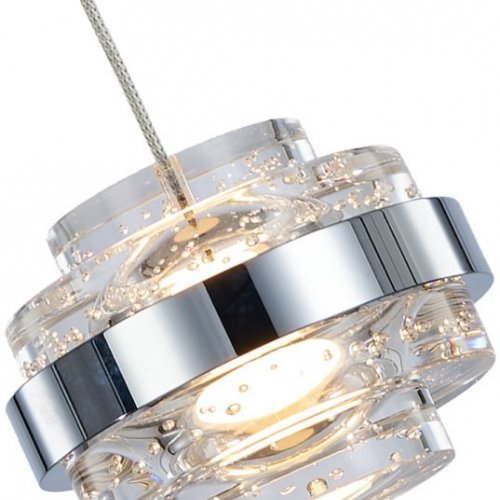 Подвесной светильник DeLight Collection Indiana MD22030002-1A chrome/clear Подвесной светильник DeLight Collection Indiana MD22030002-1A chrome/clear