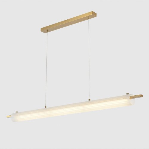 Подвесной светодиодный светильник Crystal Lux Tunnel SP40 Led Brass