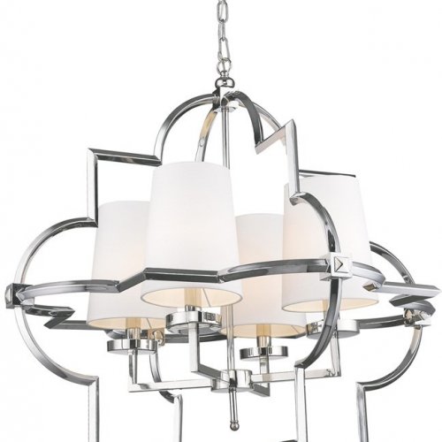 Подвесная люстра DeLight Collection Mandeville KM0728P-4L nickel