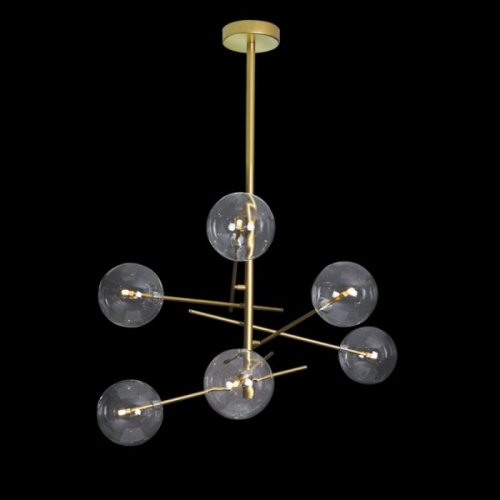 Потолочная люстра DeLight Collection Globe Mobile 9307P-6A gold