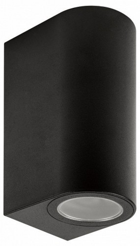 Уличный настенный светильник Uniel UUL-P52A 2х6W/GU10 IP65 BLACK UL-00010511