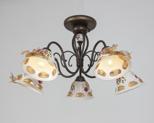 Потолочная люстра Abrasax MDK9424/5B Coffee Потолочная люстра Abrasax MDK9424/5B Coffee