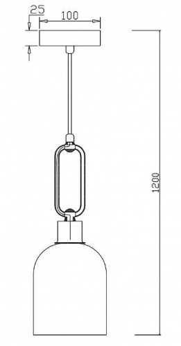 Подвесной светильник Freya Difuso FR5178PL-01N