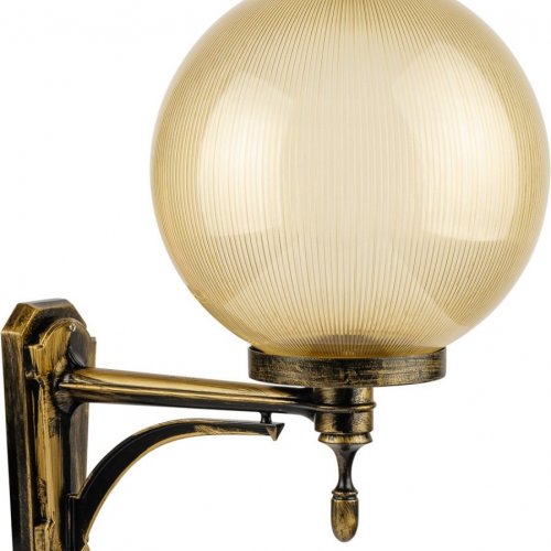 Настенный фонарь уличный Oasis Light Globo Prism gold 88201PG 09 Gb