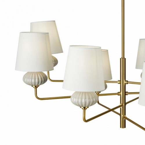 Потолочная люстра Freya Ceramics FR2029PL-08BS Потолочная люстра Freya Ceramics FR2029PL-08BS