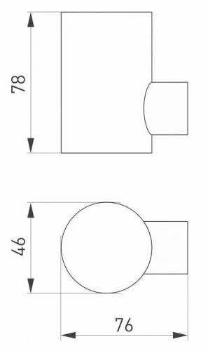 Архитектурная подсветка Arlight KT-RAY-WALL 034101