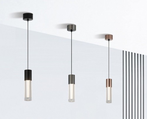 Подвесной светодиодный светильник Italline IT014-0204 black