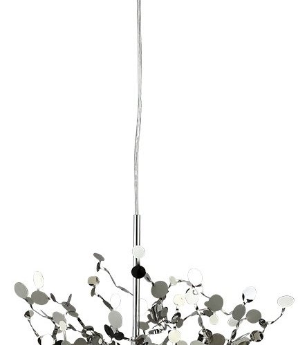 Подвесной светильник Crystal Lux GARDEN SP3 D400 CHROME