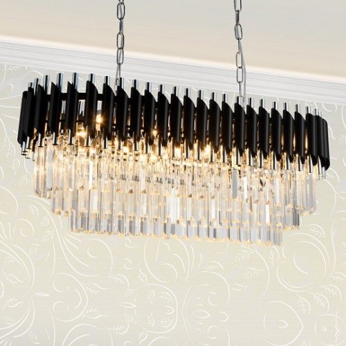 Подвесная люстра Darian DARIAN 76017/8C CHROME BLACK