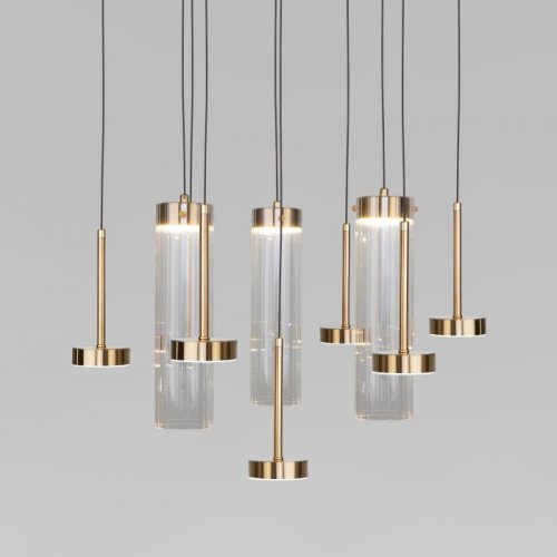 Подвесной светильник Quarzo 301102 LED латунь