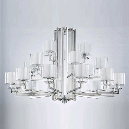 Подвесная люстра Newport 4400 4412+6+3/C chrome Подвесная люстра Newport 4400 4412+6+3/C chrome