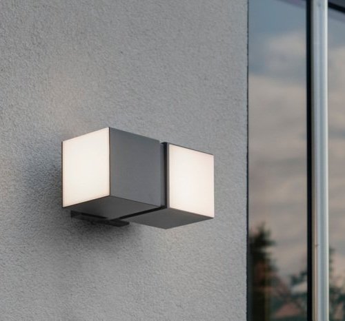 Настенный светильник уличный Oasis Light TUBE LED W1938-2-3K Gr Настенный светильник уличный Oasis Light TUBE LED W1938-2-3K Gr