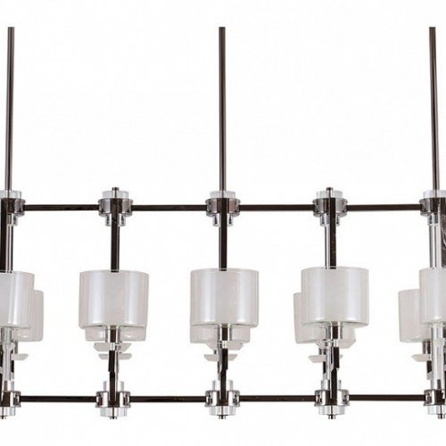 Подвесная люстра Newport 4401 4408+4/S black glossy