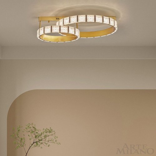 Потолочный светильник Arte Milano Venezia 310183/D600-D400 GD Потолочный светильник Arte Milano Venezia 310183/D600-D400 GD