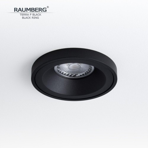 Точечный светильник Terra F TerraFBk\Bk