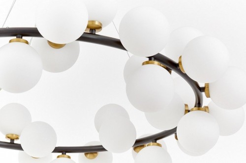 Подвесной светильник Lumina Deco Marsiada LDP 6033-40 BK+MD