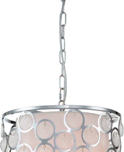 Подвесная люстра Indigo Monile 13010/3P Nickel V000211 Подвесная люстра Indigo Monile 13010/3P Nickel V000211