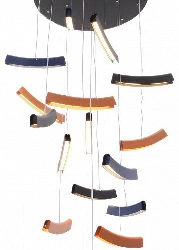 Подвесная люстра Mizi`en Slim MZ31505-16-multi Подвесная люстра Mizi`en Slim MZ31505-16-multi