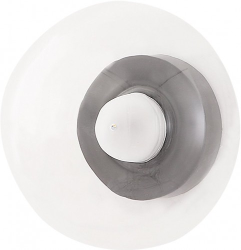 Настенный светодиодный светильник Crystal Lux Bosque AP1 Black/Transparent