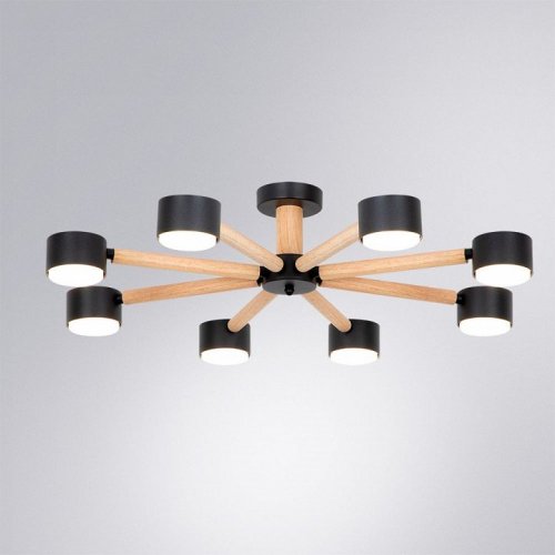 Потолочная люстра Arte Lamp Tenda A1624PL-8BK