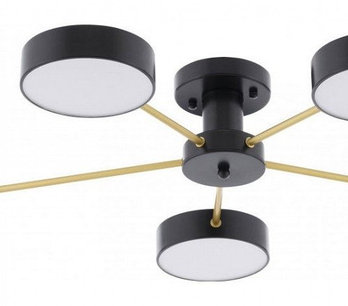 Потолочная люстра Ferrara 252006/5 Bk/Bk Потолочная люстра Ferrara 252006/5 Bk/Bk