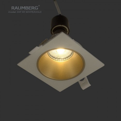 Точечный светильник Raumberg DipM1Wh/Gd