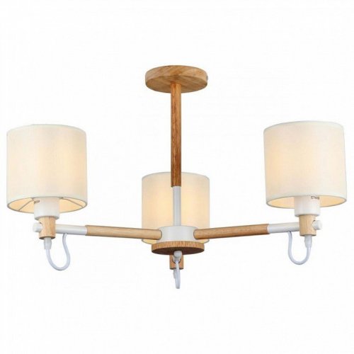 Потолочная люстра Imex MD.19107-3-S-WOOD+WH