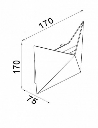 Уличный настенный светодиодный светильник Maytoni Beekman O802WL-L7B