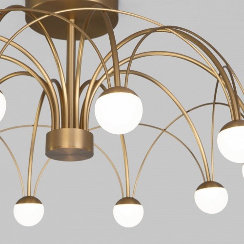 Потолочная люстра Eurosvet Ragno 90031/10 LED золото