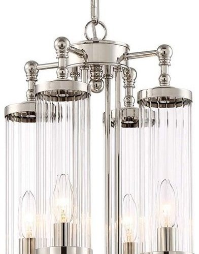 Подвесная люстра Regis BC404-4 nickel